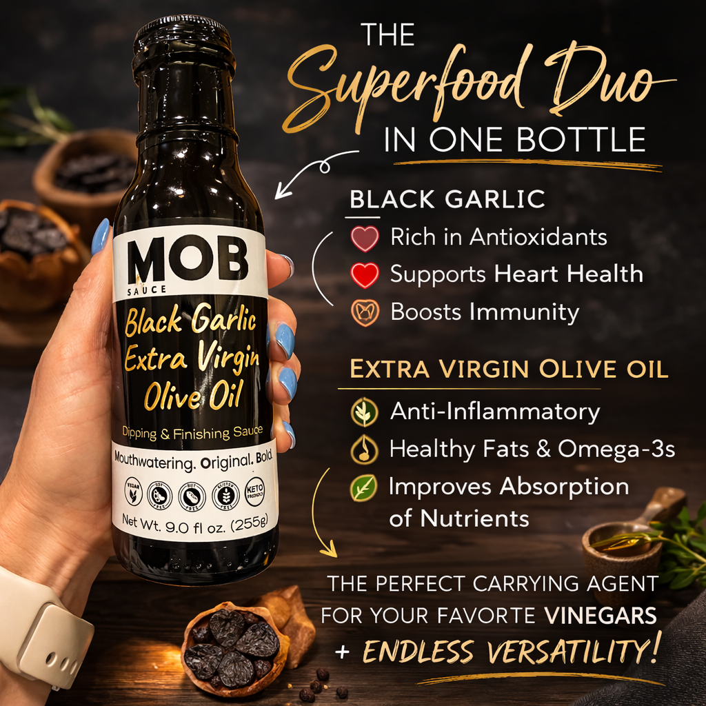 Black Garlic Extra Virgin Olive Oil