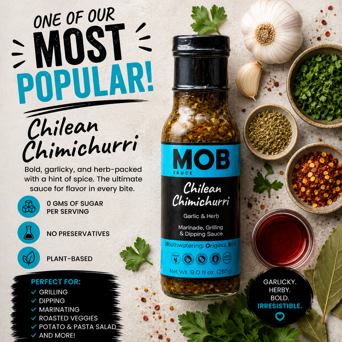 MOB Grilling Sauce 3 Pack Bundle