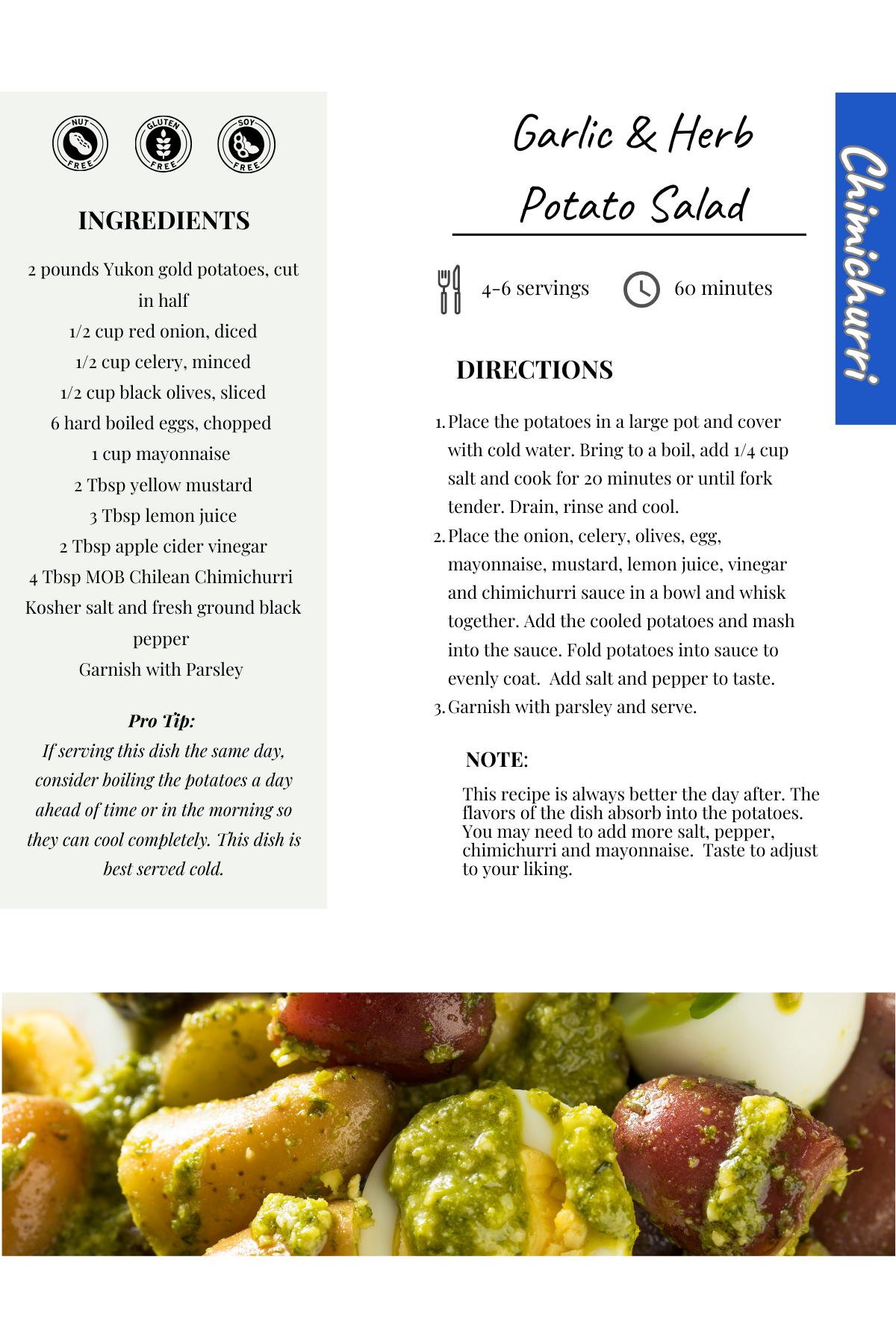 Garlic & Herb Potato Salad