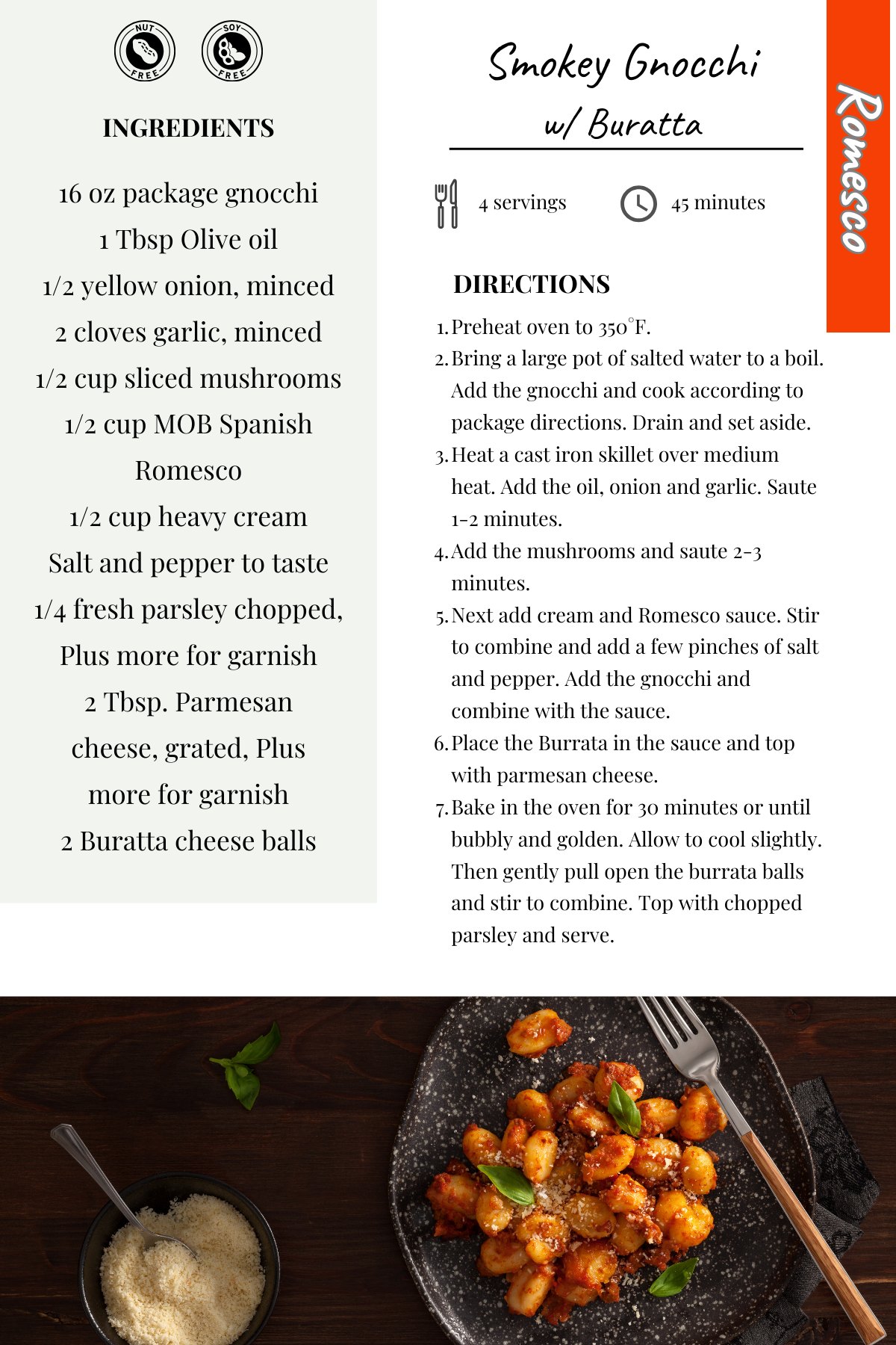 Smokey Gnocchi w Buratta