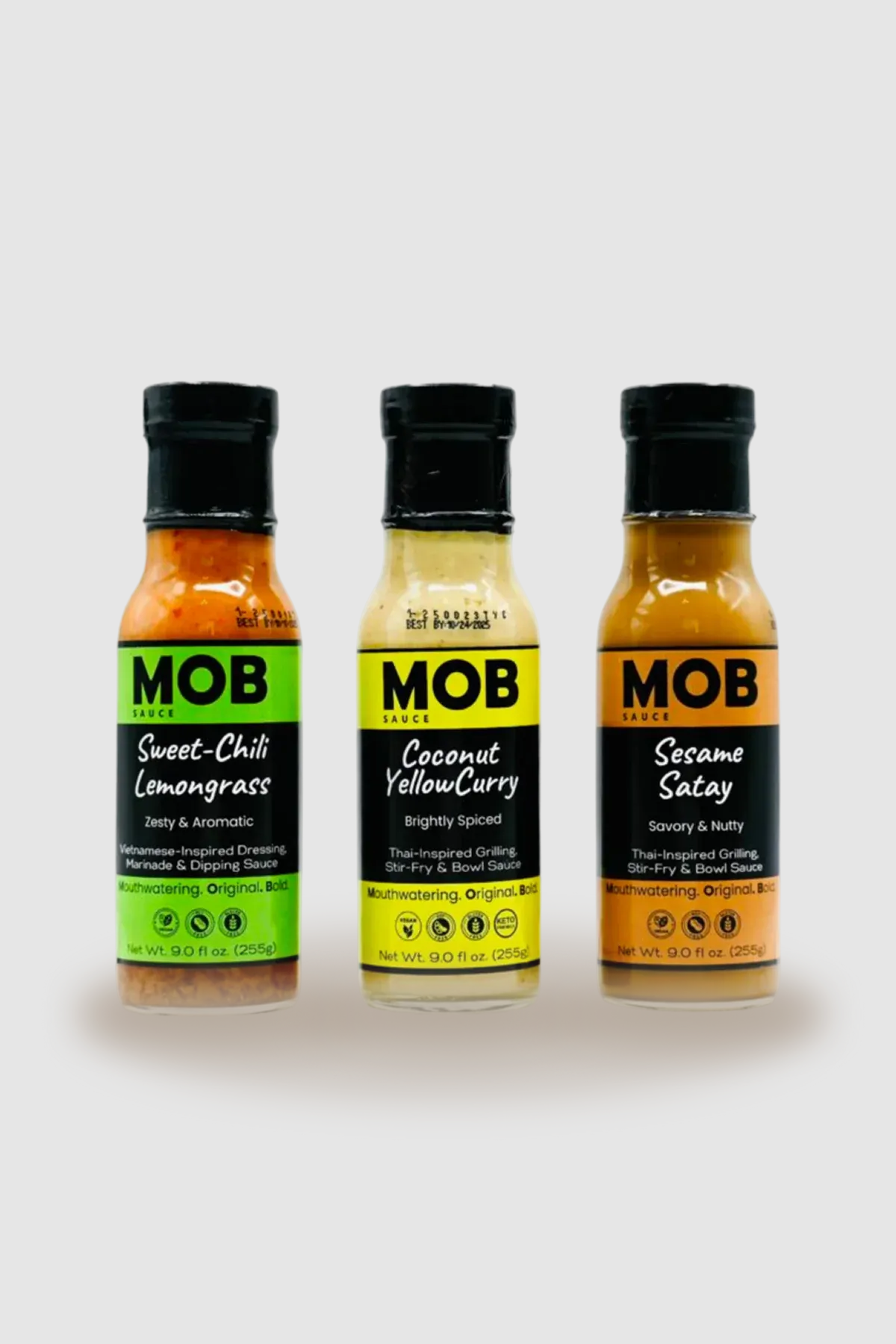 Asian Sauce Trio: Low-Sugar