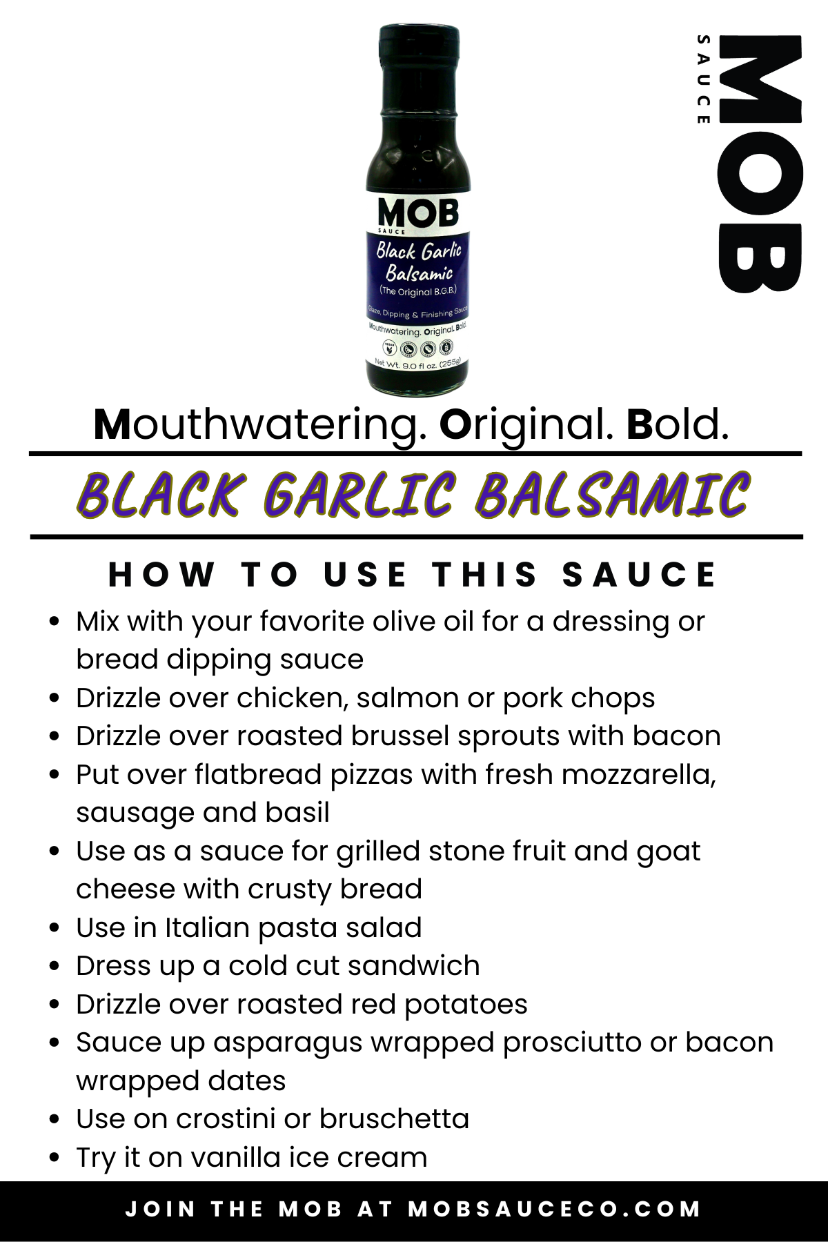 Black Garlic Balsamic