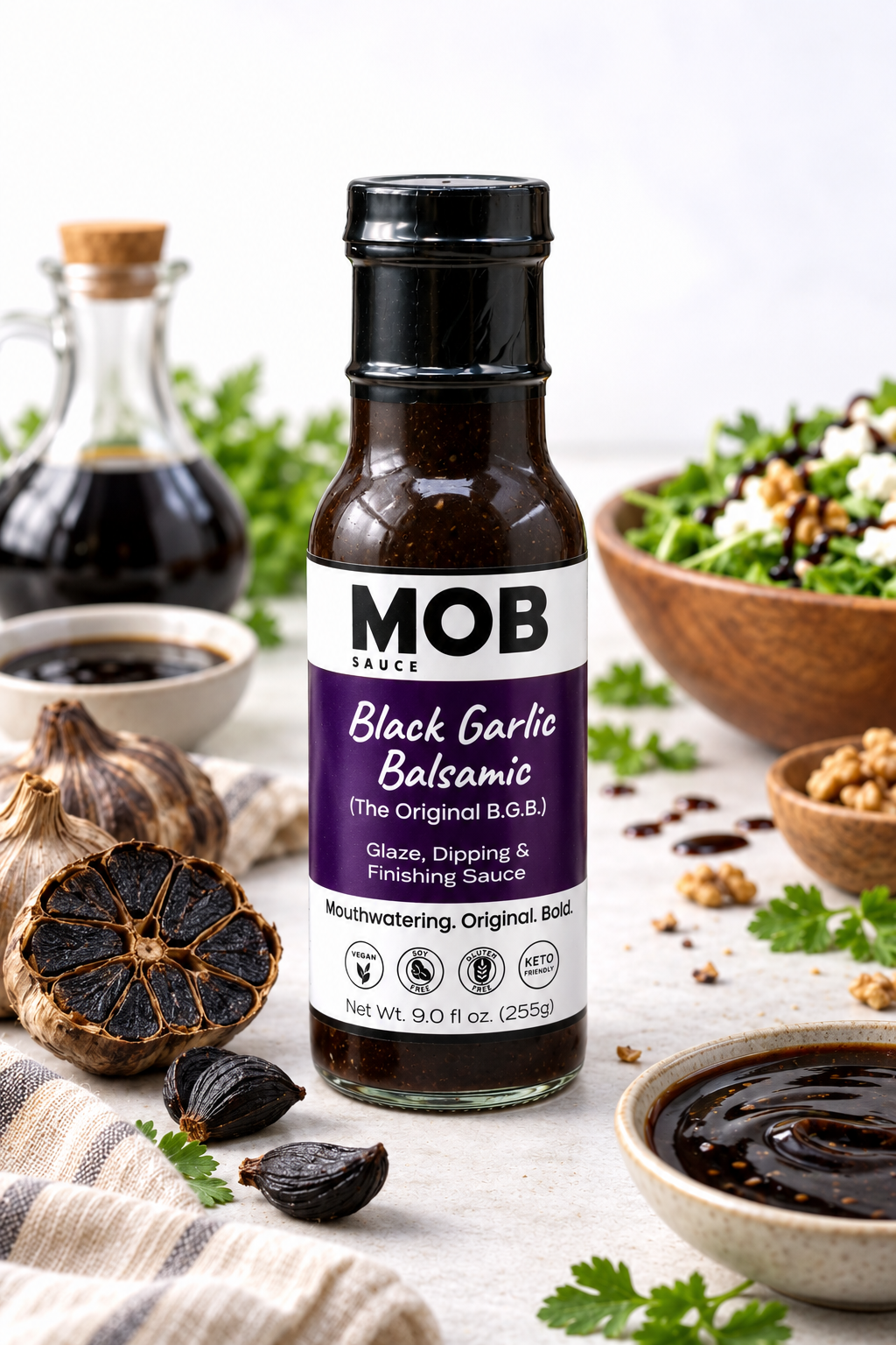 MOB Black Garlic Balsamic Sauce