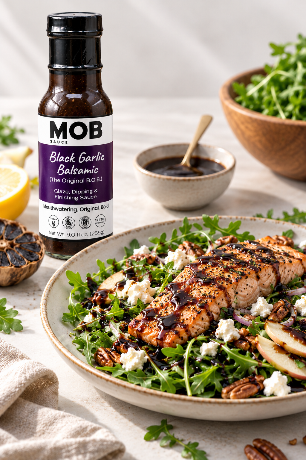 MOB Black Garlic Balsamic Sauce