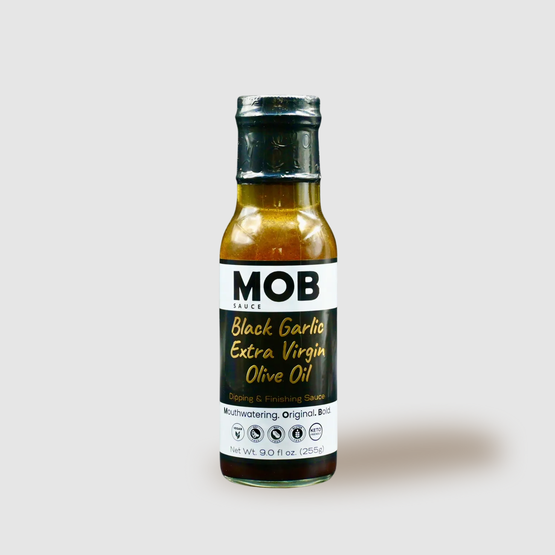 Black Garlic Extra Virgin Olive Oil MOB Sauce Black Garlic Extra Virgin Olive Oil MOB Sauce